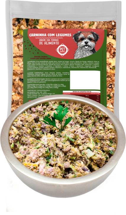 Carninha com Legumes - 300g cada