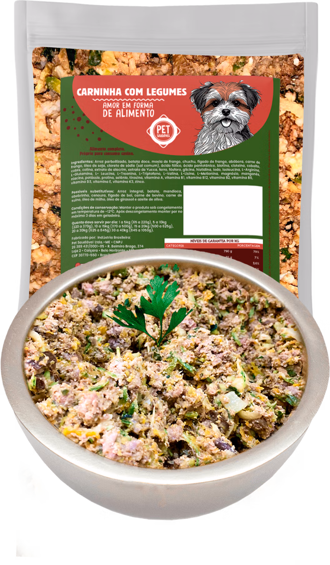 Carninha com Legumes