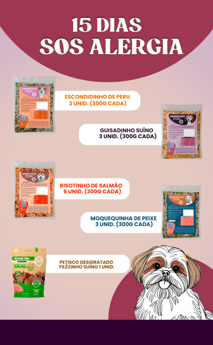 Kit 15 Dias SOS Alergia