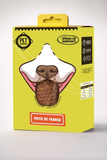 Petisco Desidratado de Filé de Frango