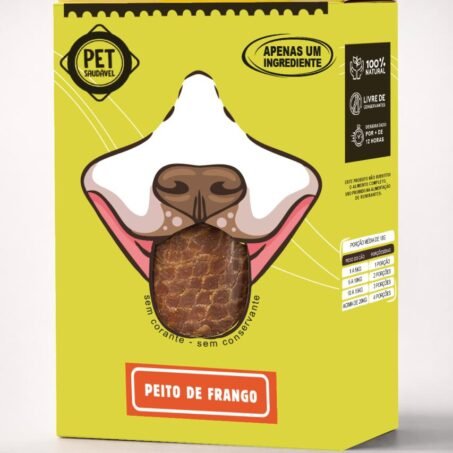 Petisco Desidratado de Filé de Frango