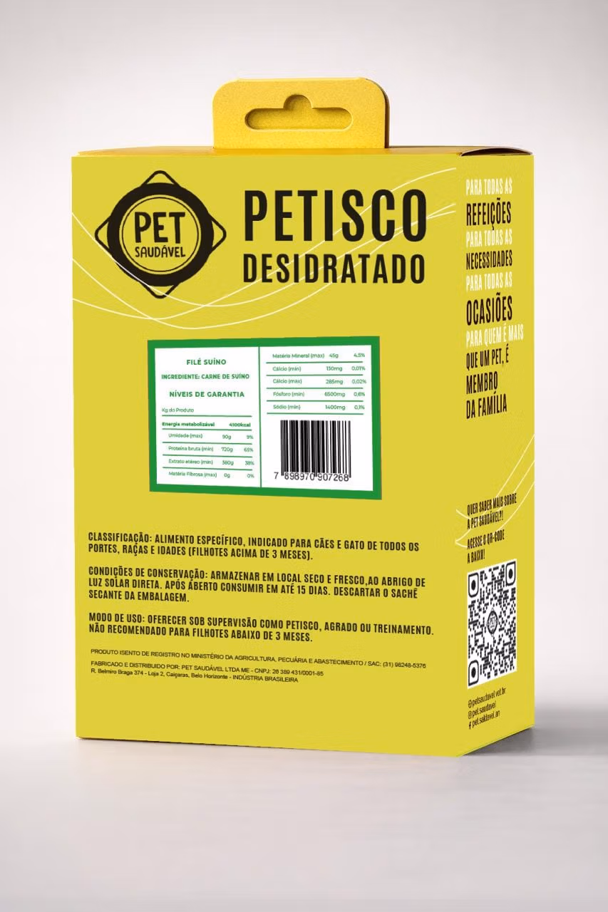 Petisco Desidratado de Suíno - Cão - Imagem 2