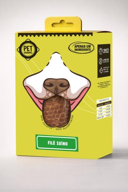Petisco Desidratado de Suíno