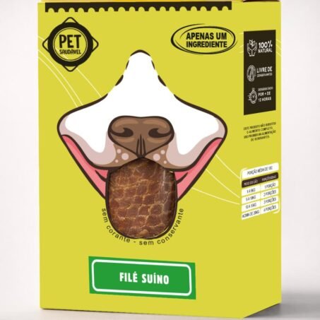 Petisco Desidratado de Suíno
