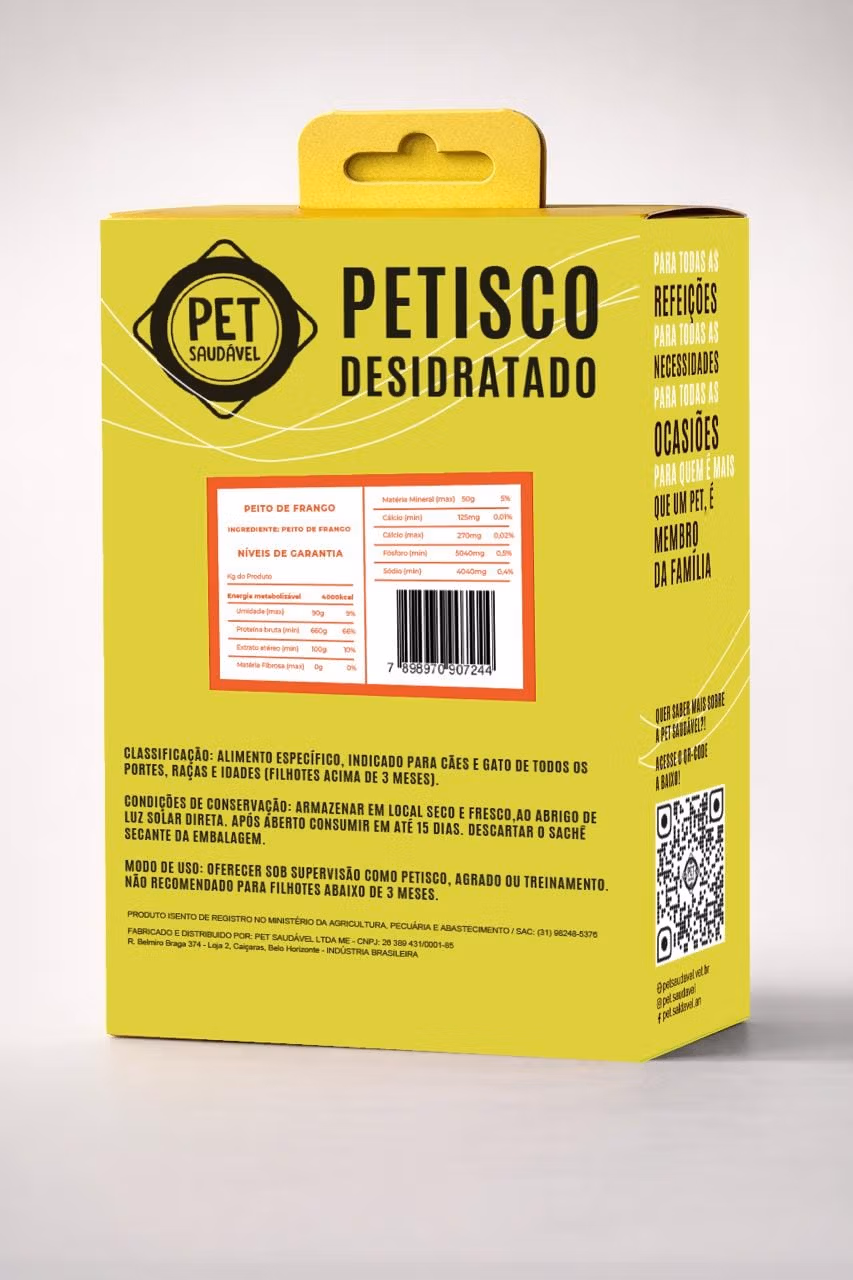 Petisco Desidratado de Filé de Frango - Gatos - Imagem 2