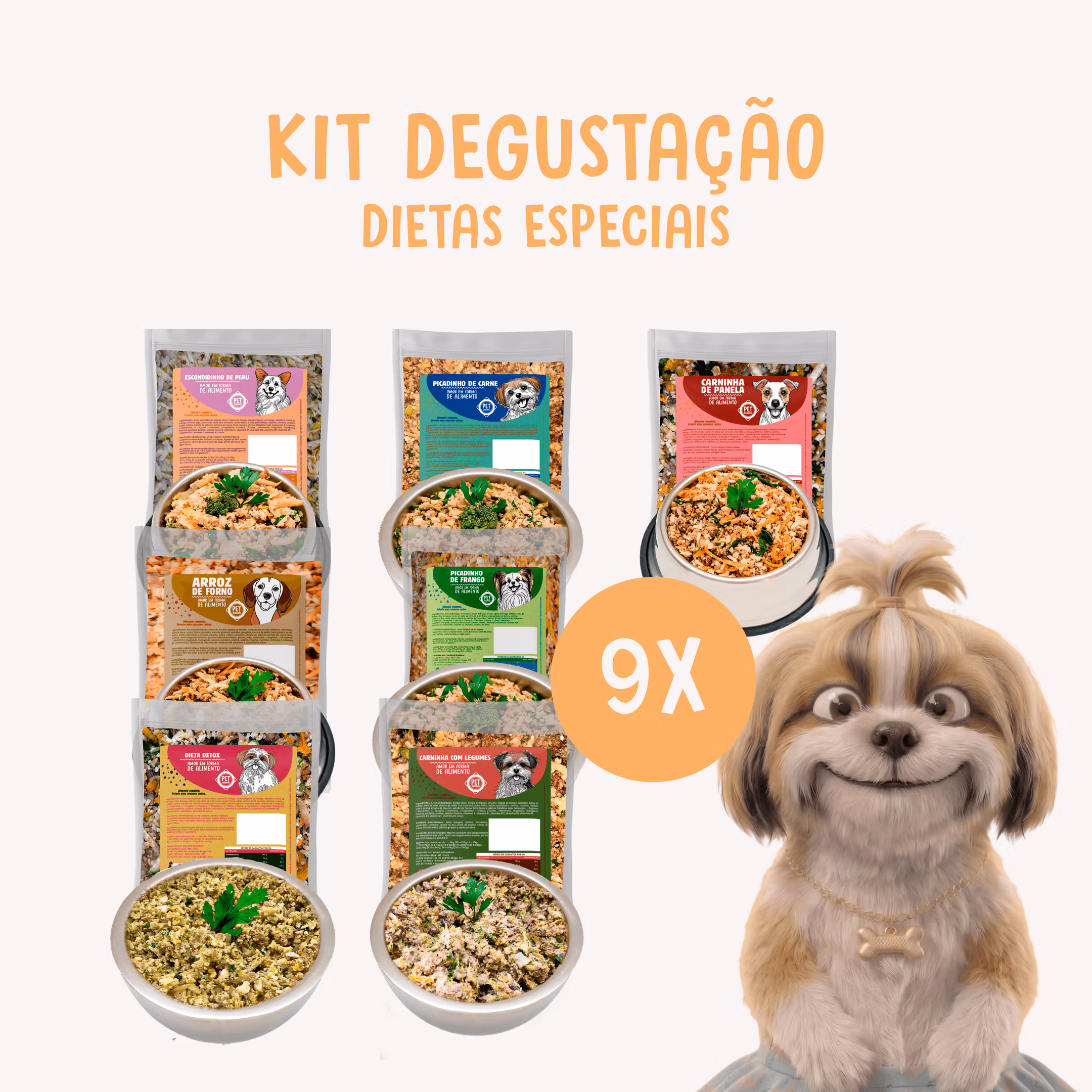 Kit Degustação — Dietas Especiais