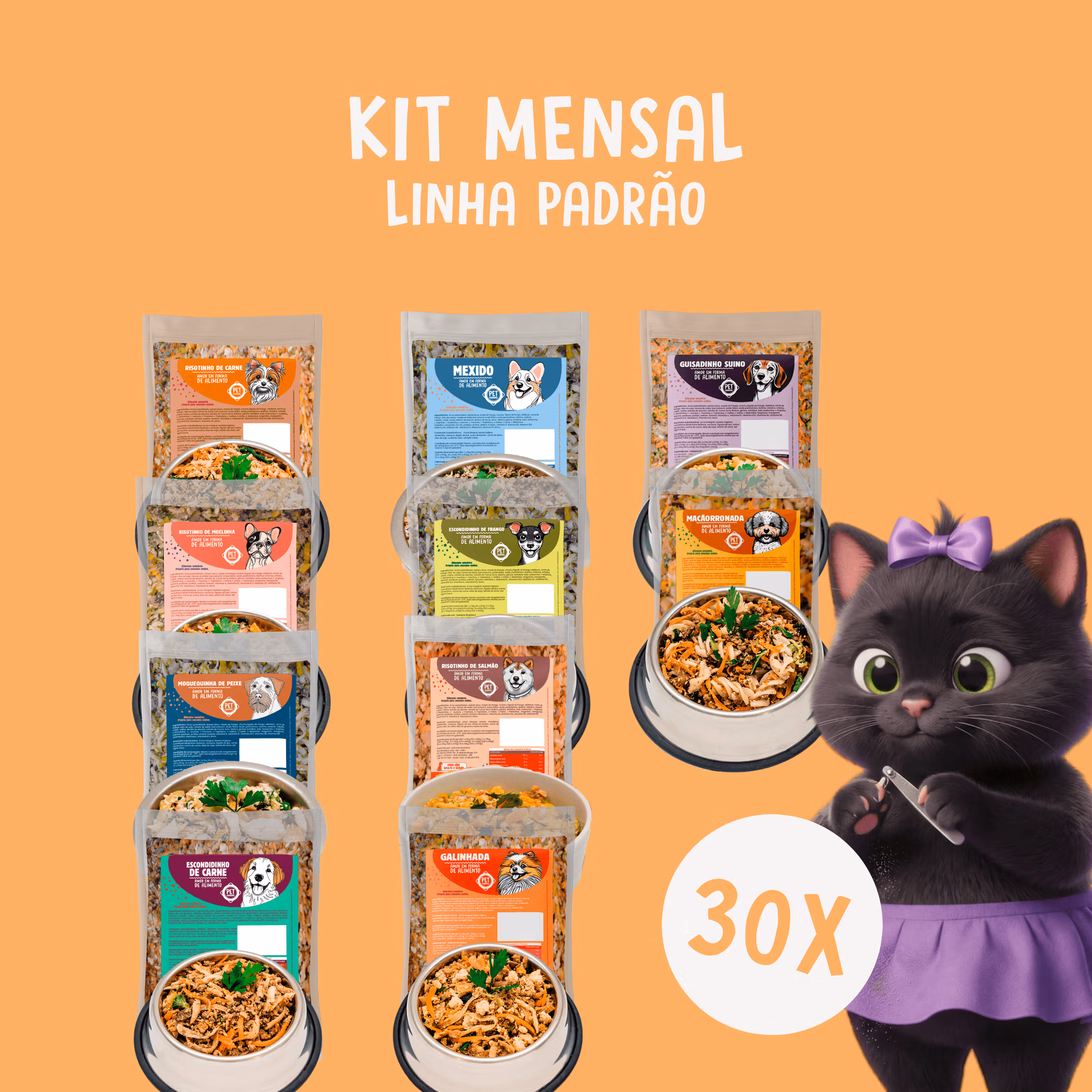 Kit Mensal — Linha Padrão