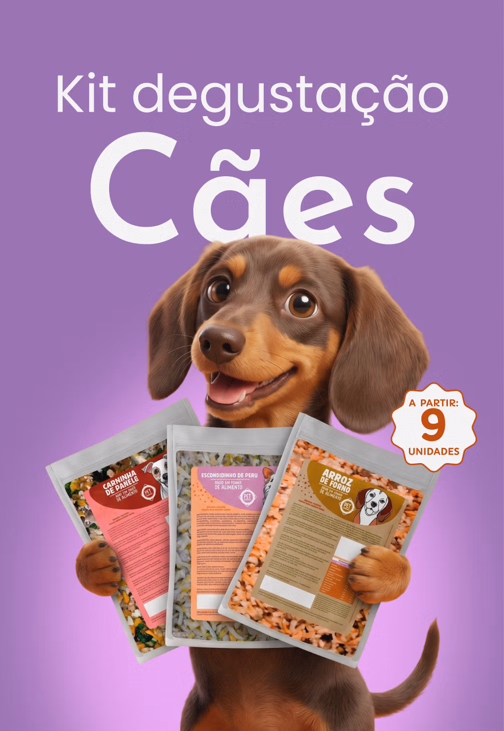 Kit Degustação - Cães
