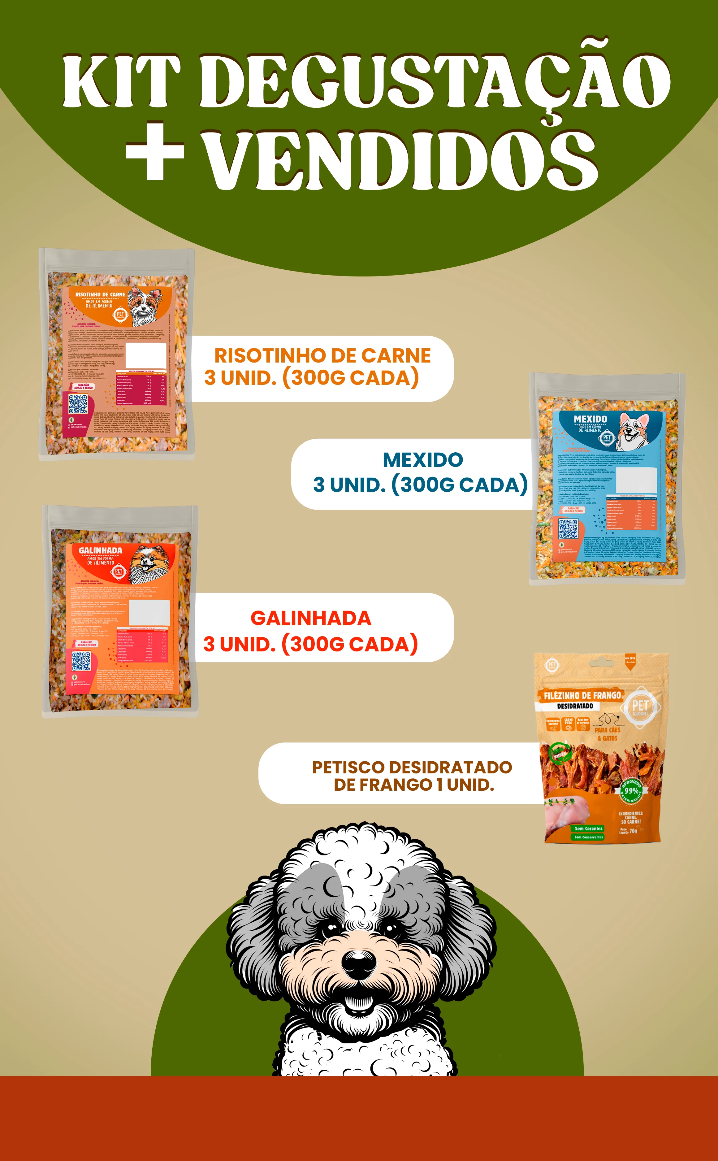 Kit Degustação + Vendidos