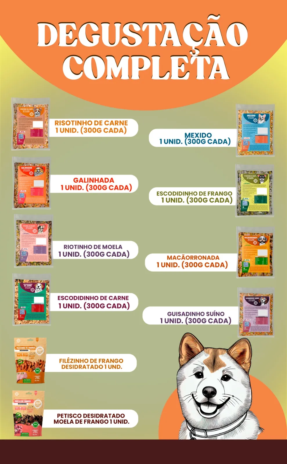 Kit Degustação Completa